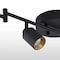 Vidalite Shura Black 6-Light Swivel Track Light with Rotatable Heads, Integrated LED, 3000k, 3000 Lumen CE1009225 - alternate 3