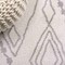 Jonathan Y Rih Moroccan Style Diamond Ivory/Gray 3 ft. x 5 ft. Area Rug MOH306A-3 - alternate 3