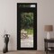 Vdomdoors Front Exterior Prehung Metal-Plastic Door Clear Glass / MANUX 8666 Matte Black / Office Commercial MANUX8666EXD-BLK-W36xH80+12-LH-I - alternate 2