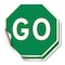 Signmission Go, 10 inch X 10 inch, Vinyl Decal, 2PK OC-D-2PACK-10-213 - alternate 1