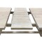 Homeroots 90" Light Brown Rectangular Solid Wood Butterfly Leaf Dining Table 488690 - alternate 2