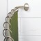 Zenith Zenna Home Curved 60'' To 72'' Adjustable Fixed Shower Rod in Brushed Nickel 35603BN06 - alternate 2