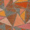 Homeroots 10' X 14' Rust Gray And Pink Geometric Washable Indoor Outdoor Area Rug 600395 - alternate 3