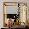 Baxton Studio Iskra Accent Mirror with Antique Goldleaf Frame 260-14114-ZORO - alternate 2