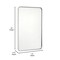Flash Furniture Jada 24 x 36 Decorative Wall Mirror - Rounded Corners, Matte Silver HMHD-22M199YBN-SLV-GG - alternate 3