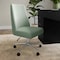 Martha Stewart Maeve Upholstered Office Chair in Sage/Polished Nickel CH-231216-3-SG-MS - alternate 4