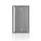 Leviton Wall Plate, Blank, Stainless Steel SS13-40 - alternate 1