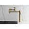 Kingston Brass Deck Mount Pot Filler Faucet with Knurled Handle, Brushed Brass KS3707RKZ - alternate 3