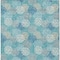 Homeroots 3' X 5' Teal Blue Gray And Ivory Polka Dot Washable Indoor Outdoor Area Rug 594286 - alternate 2