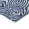 Homeroots 8' X 10' Navy Blue And Ivory Abstract Washable Indoor Outdoor Area Rug 598983 - alternate 3
