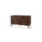 Homeroots 60" Walnut Solid Wood Seven Drawer Double Dresser 524122 - alternate 2