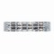 Jonathan Y Evelyn Crystal Rectangle 31.75" 4-Light Iron/Crystal Glam Modern LED Vanity Light, Chrome JYL7541A - alternate 1