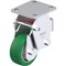 Blickle Rigid Plate Caster, PU, 4", 660 lb. BHF-ALST 100K-14 - alternate 1