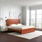 Homeroots Two Piece Brown Solid and Manufactured Wood Bedroom Set 569385 - alternate 4