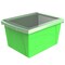 Storex 4 Gallon Storage Bin with Lid, Green 61408U06C - alternate 1