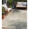 Homeroots 5' X 8' Beige Taupe And Ivory Abstract Washable Indoor Outdoor Area Rug 616845 - alternate 1