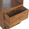 Homeroots 22" Brown Solid Wood Three Drawer Nightstand 651511 - alternate 4