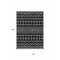 Homeroots 10' X 14' Black Ivory And Blue Geometric Washable Indoor Outdoor Area Rug 612177 - alternate 3