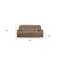 Homeroots 40" Modern Beige Fabric Sofa 329383 - alternate 3