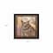 Homeroots Owl 2 Black Framed Print Wall Art 404738 - alternate 3