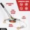 Neiko Come Along Winch, 1-Ton (2,000 lbs) Pulling Capacity, 5.9Ft, 2 hook, Heavy Duty Power Cable 02251A - alternate 4