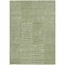 Homeroots 3' X 5' Green And Ivory Geometric Washable Indoor Outdoor Area Rug 596920 - alternate 4