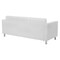 Office Star Products Pacific Sofa Couch, Snow PAC53-R101 - alternate 2