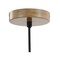 Jonathan Y Simon 11.75" Pinecone Wood LED Pendant, Natural/Black JYL6125A - alternate 5