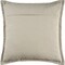 Homeroots Set of Two Light Gray Cotton Throw Pillow, 2PK 554559 - alternate 1