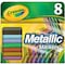 Crayola Metallic Markers, Nontoxic, 8/ST, Assorted PK CYO588628 - alternate 2