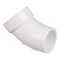 Nibco 6 in. PVC DWV 45-Degree Hub x Spigot Street Elbow C480626 - alternate 1