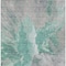 Homeroots 10' X 14' Teal Blue And Lavender Abstract Washable Indoor Outdoor Area Rug 615631 - alternate 5