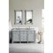James Martin Vanities Brittany 60'' D Vanity, Urban Gray w/ Jasmine Pearl Silestone Top w/FreePower Wireless Charger 650-V60D-UGR-FEJP - alternate 2