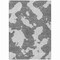 Homeroots 3' X 5' Gray And Ivory Abstract Washable Indoor Outdoor Area Rug 614539 - alternate 3