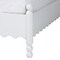 Baxton Studio Hoffman Scalloped Bedroom Set with Chest, White, King 272-14815-14816-14817-14819-ZORO - alternate 3