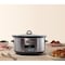 Crock-Pot 8 qt Black/Silver Stainless Steel Programmable Slow Cooker 2133119 - alternate 2