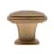 Designperfect 1-3/16 Overall Length Square Cabinet Knob, Champagne Bronze/Gold DPA-S77KCBZ - alternate 3