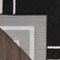 Homeroots 9' X 12' Black And Ivory Indoor Outdoor Area Rug 545473 - alternate 4