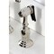 Kingston Brass Bridge Kitchen Faucet with Brass Sprayer, Polished Nickel KS1276BPLBS - alternate 3