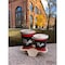 Ecoquality 10oz White Disposable Paper Coffee Cups with White Flat Lids - For Office, and Travel, 100PK B093TM361B - alternate 3
