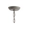 Jonathan Y Rustica 6-Light 27" Adjustable Greige Metal/Wood Bead LED Chandelier, Grey/Natural JYL9060A - alternate 3