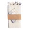 Homeroots 71" x 95" Cream And Blue Striped Cotton Tablecloth And Napkins Set 521295 - alternate 3