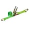 Tie 4 Safe 3'' x 30' Ratchet Strap w/ Wire J Hook. WLL: 5,400 LBS Green RT20R-1530-W20-GR-1 - alternate 1