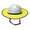 Pyramex Enhanced Visibility Hi-Vis Hard Hat Sun Shade HPXR7SHADE30 - alternate 2