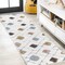 Jonathan Y Astrid Retro Trellis High-Low Multi/Cream 2 ft. x 8 ft. Runner Rug SNT103A-28 - alternate 1