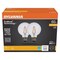 Sylvania Natural LED Bulb, G25 Lamp, 60 W Equivalent, E26 Medium Lamp Base, Dimmable, Clear 41333 - alternate 2