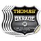 Signmission Thomas's Garage I Can Fix Everything But Stupid, 4 inch X 4 inch, Vinyl Decal, 5PK SHI-D-5PACK-4-490-THOMAS - alternate 1