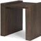 Homeroots 22" Espresso and Brown Solid Wood and Wood Tray Table 605408 - alternate 3