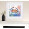 Homeroots Oceana Crab White Framed Print Wall Art 525148 - alternate 3