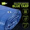 Tarpex Multipurpose Tarp, 20 ft x 25 ft, 5 Mil, Blue, Polyethylene BT-TA-2025 - alternate 2